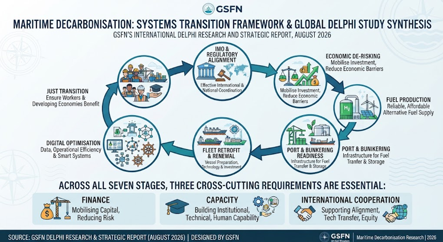 Maritime Decarbonisation: Systems Transition Framework & Global Delphi Study Synthesis